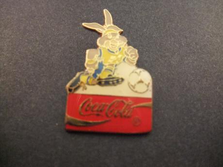 Coca Cola voetbal mascotte